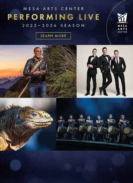 Cover For Performing Live 2025-26 Season